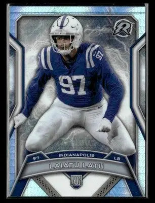 2024 Topps Resurgence #141 Laiatu Latu RC Indianapolis Colts - Football Card Single