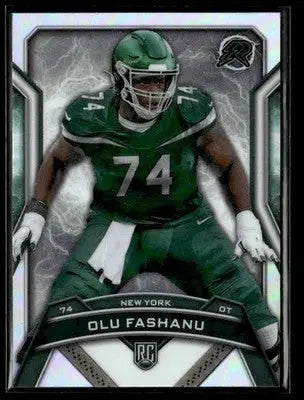 2024 Topps Resurgence #174 Olu Fashanu Refractor - Football Card Single