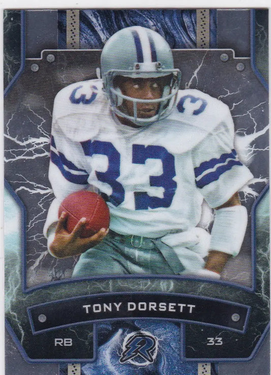 Tony Dorsett football card from 2024 Topps Resurgence featuring Dorsett Dallas Cowboys