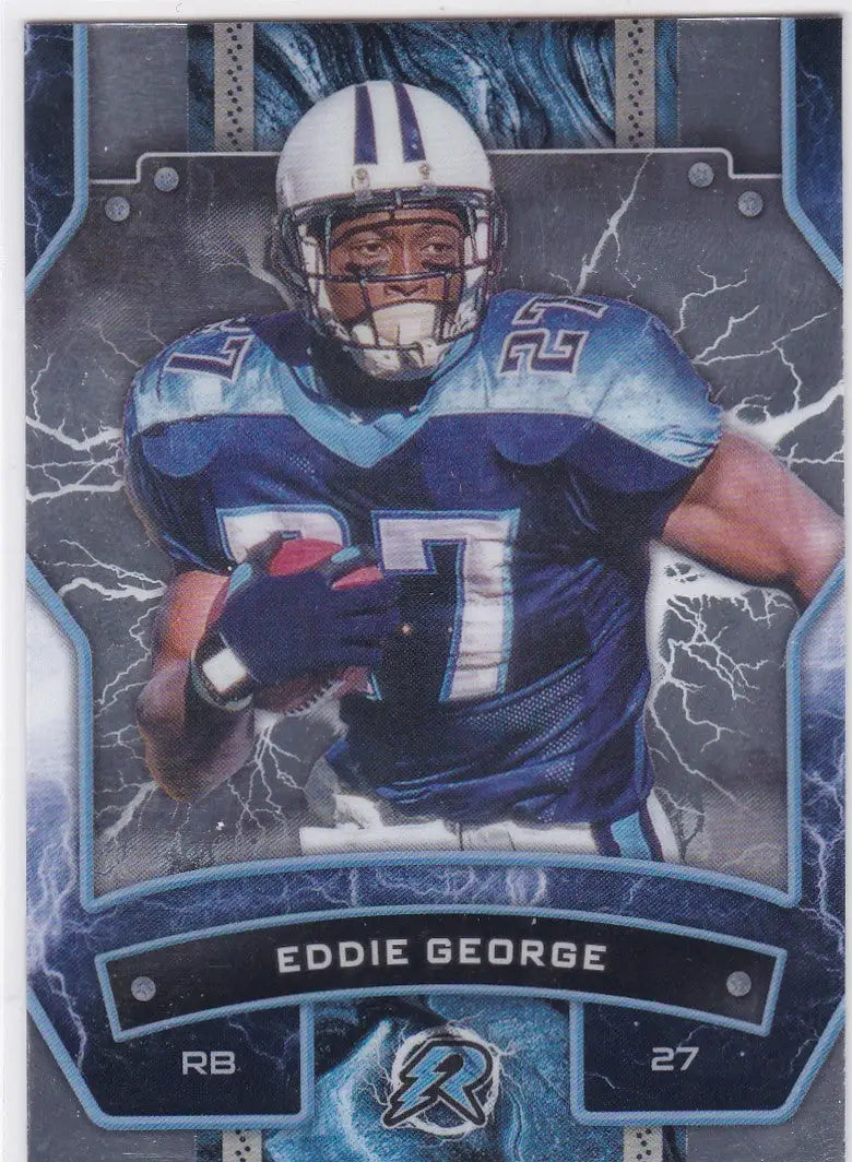 Eddie George Tennessee Titans football card from 2024 Topps Resurgence collection