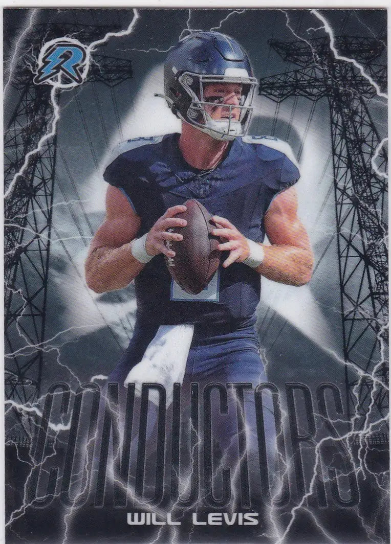 2024 Topps Resurgence Will Levis Conductors Tennessee Titans football card