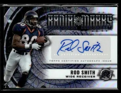 2024 Topps Resurgence #RM-RS Rod Smith Radial Marks Autographs - Football Card Single