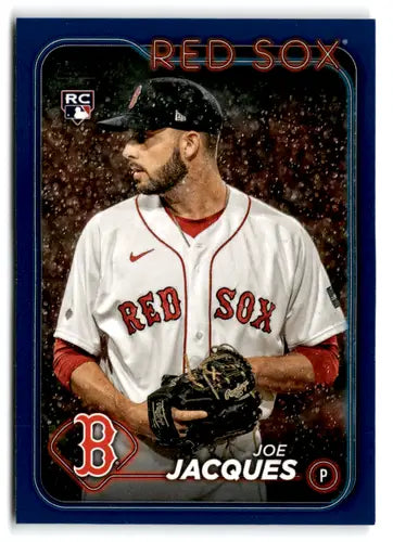 2024 Topps Royal Blue #187 Joe Jacques NM-MT RC Rookie Red Sox ID:73749 - Baseball Card Single