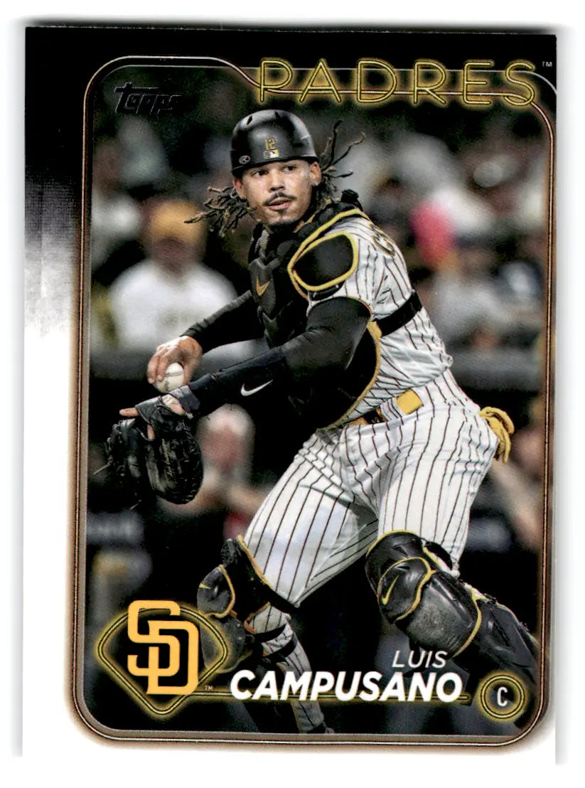 2024 Topps Series 1 Baseball Luis Campusano #217 San Diego Padres - Baseball Card Single
