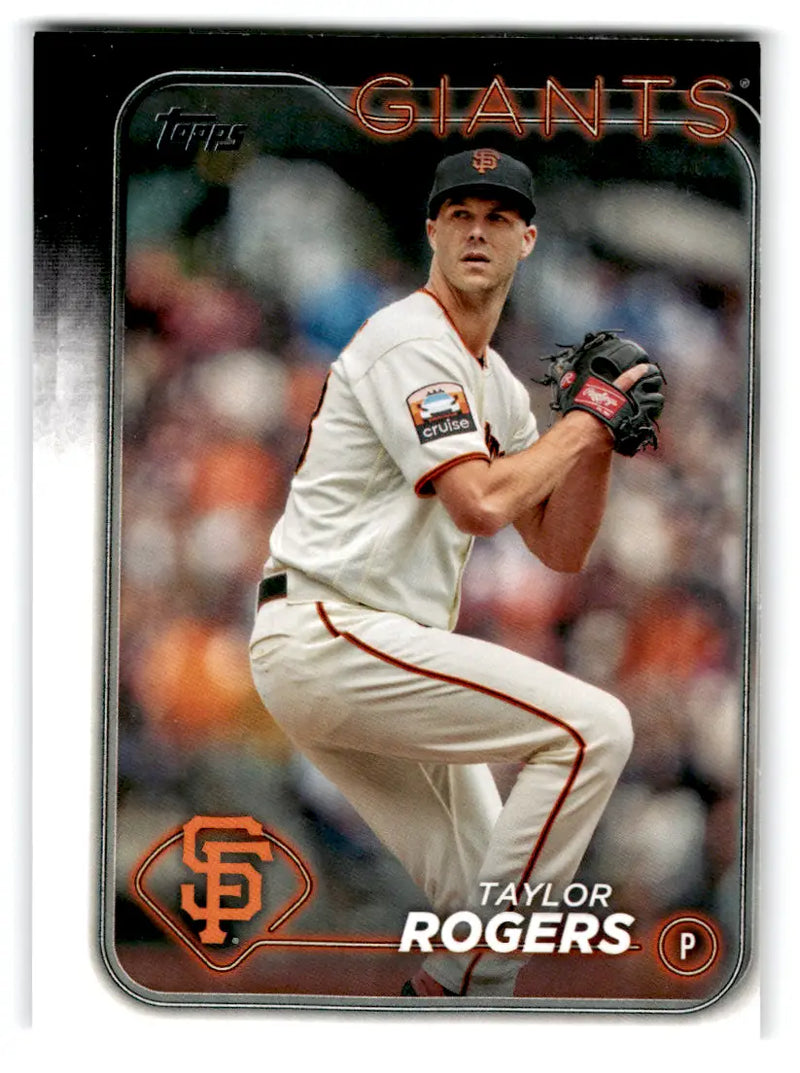 2024 Topps Series 1 Baseball Taylor Rogers #176 San Francisco Giants - Baseball Card Single