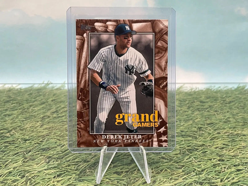 2024 Topps Series 1- Derek Jeter -#GOG-6 Grand Gamers Insert- New York Yankees - Baseball Card Single