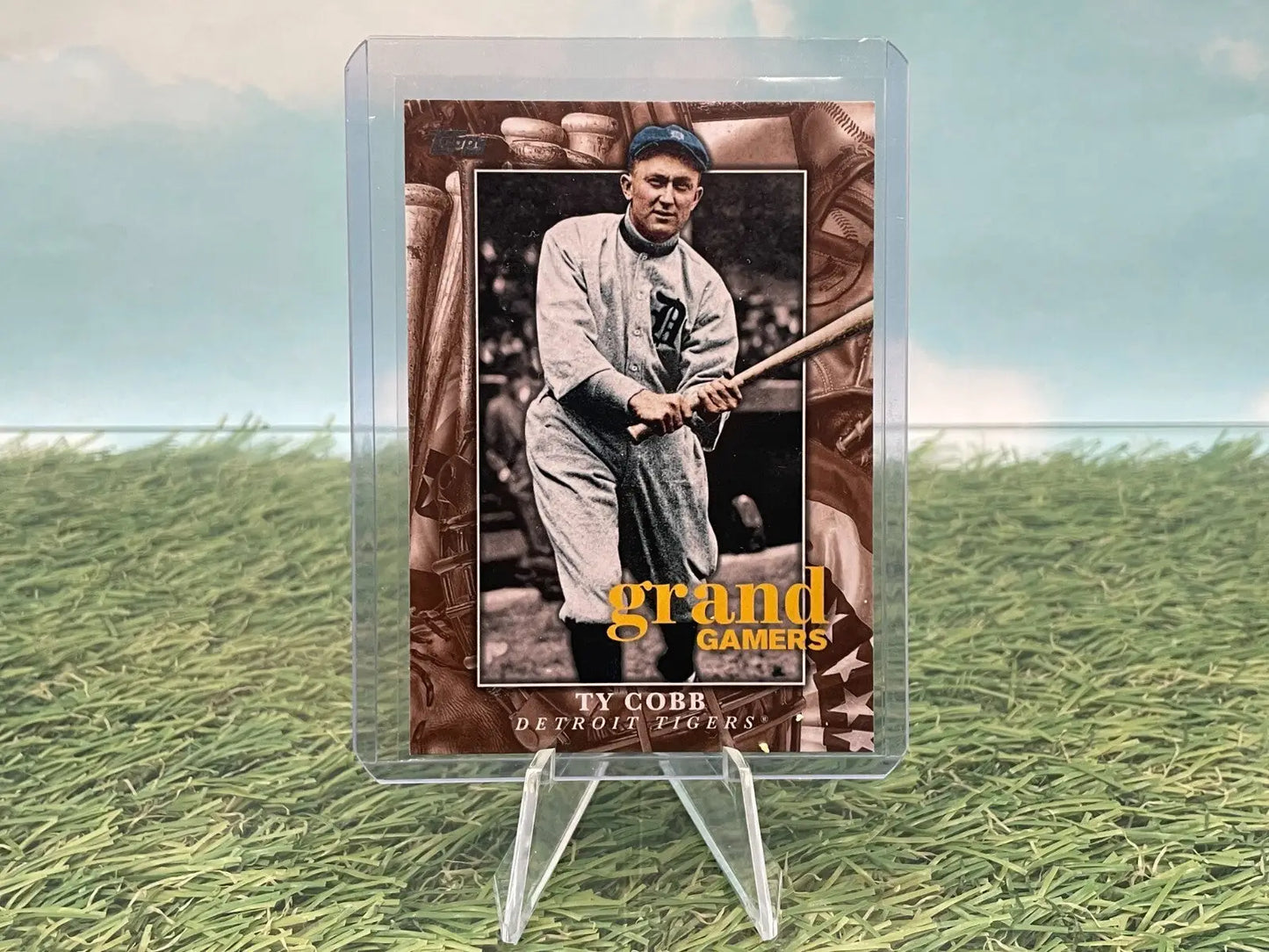 2024 Topps Series 1 -Grand Gamers- Ty Cobb -#GOG-16 Detroit Tigers - Baseball Card Single