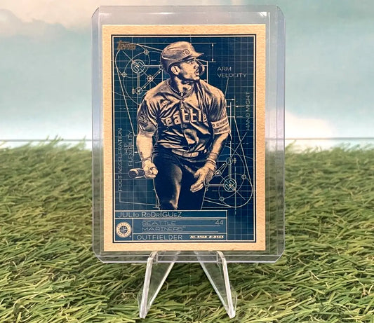 2024 Topps Series 1- Julio Rodriguez -Superstar Blueprint- #SB-6 -Mariners - Baseball Card Single