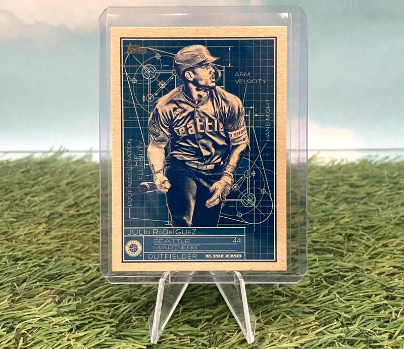 2024 Topps Series 1- Julio Rodriguez -Superstar Blueprint- #SB-6 -Mariners - Baseball Card Single