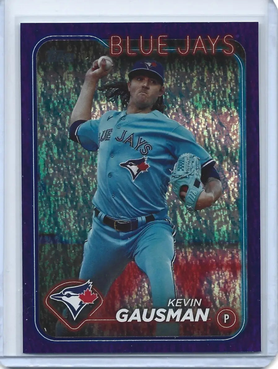 2024 Topps Series 1 Kevin Gausman Purple Foil Parallel/799 Rookie RC #76 (d-95) - Baseball Card Single