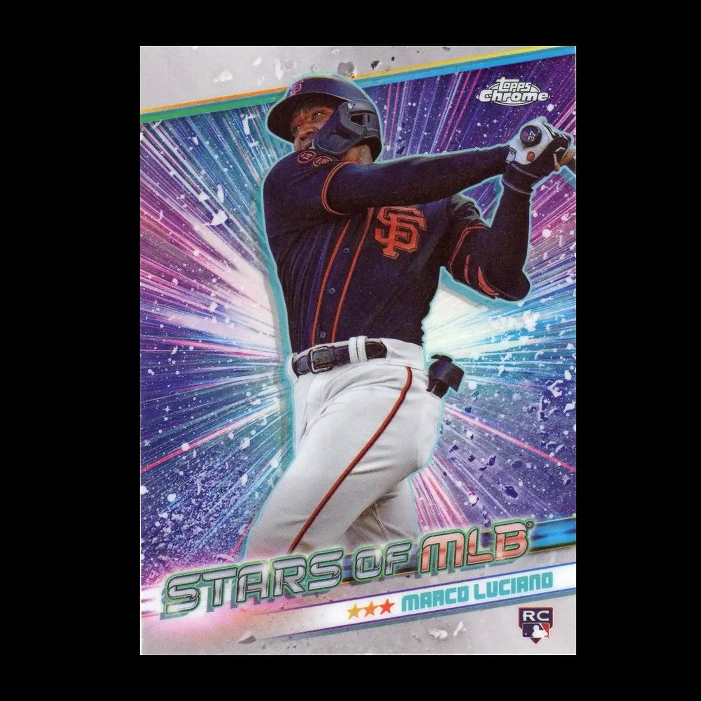 2024 Topps Series 1 Stars of MLB Chrome #CSMLB1 - CSMLB30 Complete Your Set - #CSMLB-30 Marco Luciano - Baseball Card