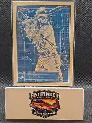 2024 Topps Series 1 - Superstar Blueprint Bo Bichette #SB-21 Blue - Baseball Card Single