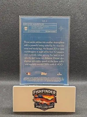2024 Topps Series 1 - Superstar Blueprint Bryce Harper #SB-4 - Baseball Card Single
