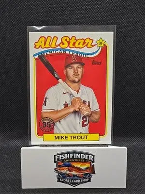 2024 Topps Series 2 - 1989 Topps Baseball All-Stars Mike Trout #89ASB-50 - Baseball Card Single