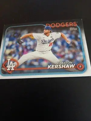 2024 Topps Series 2 - Clayton Kershaw #351. LA Dodgers. NRMT+