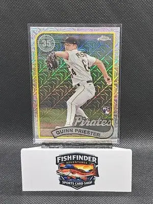 2024 Topps Series 2 - Quinn Priester RC - 1989 Topps Chrome Silver Pack Mojo - Baseball Card Single