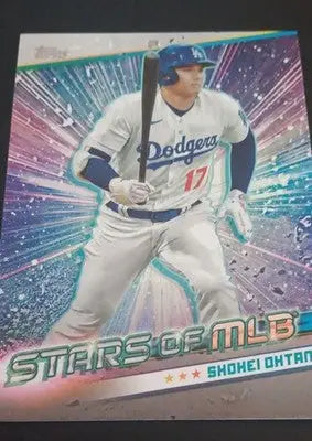 2024 Topps Series 2 - Stars of MLN Shohei Ohtani #SMLB-55. Dodgers. NRMT+ - Baseball Card Single