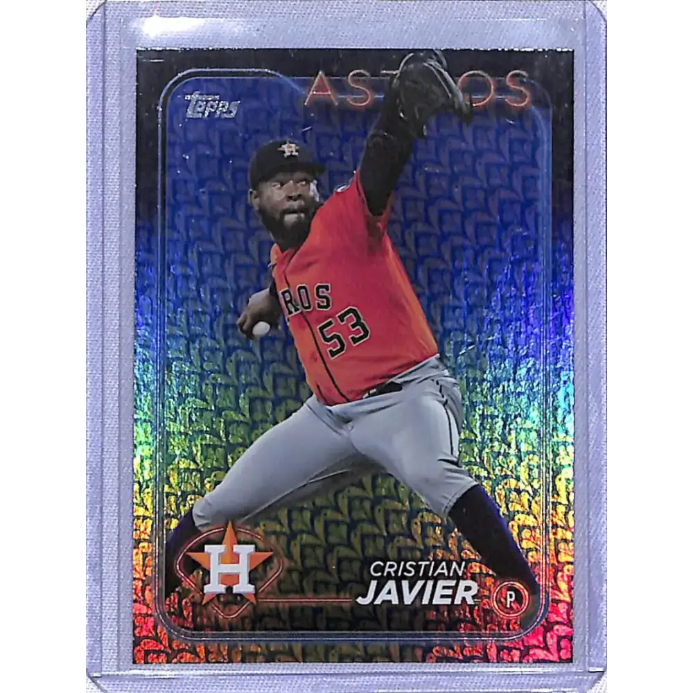 2024 Topps Series One Easter #269 Cristian Javier NM-MT Houston Astros - Baseball Card Single