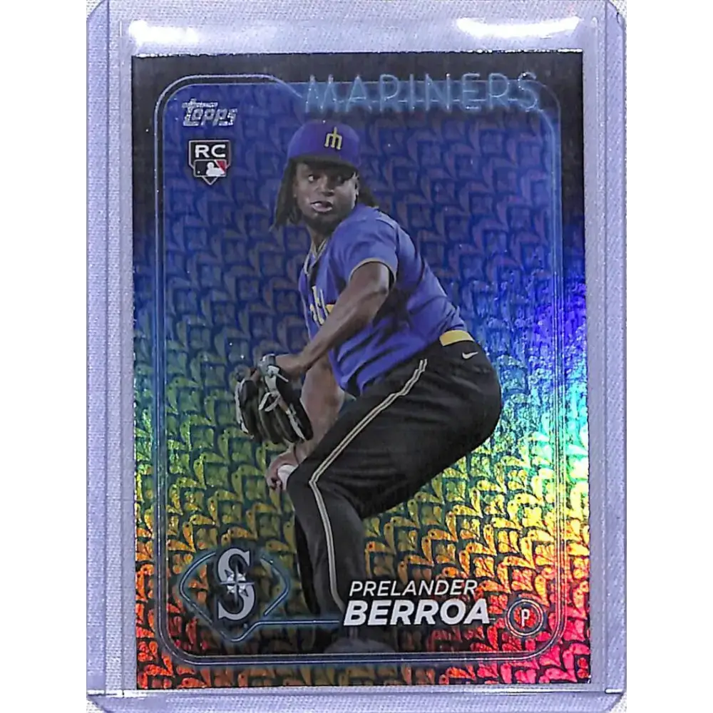 2024 Topps Series One Easter #36 Prelander Berroa NM-MT Seattle Mariners - Baseball Card Single
