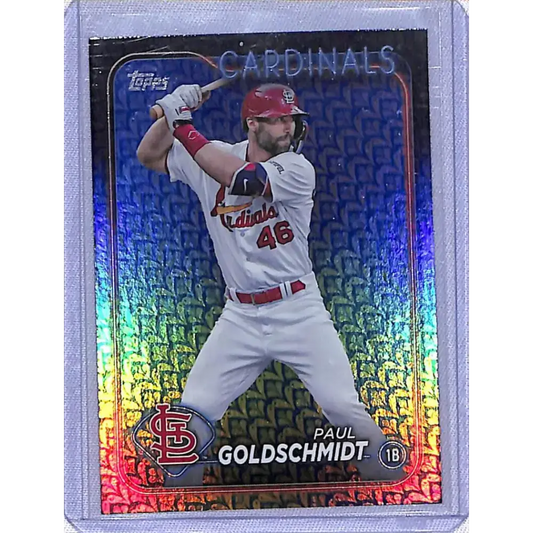 2024 Topps Series One Easter #46 Paul Goldschmidt NM-MT St. Louis Cardinals - Baseball Card Single