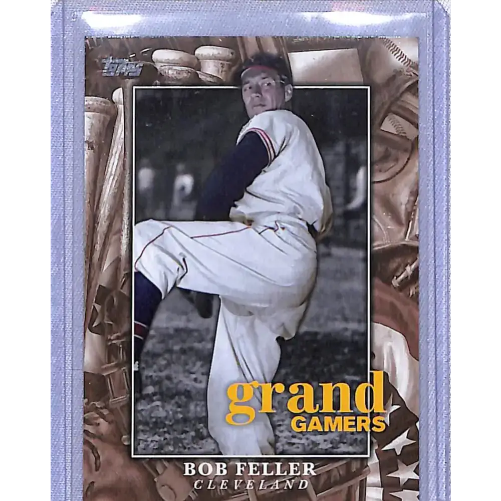 2024 Topps Series One Grand Gamers #GOG-24 Bob Feller NM-MT Cleveland Indians - Baseball Card Single