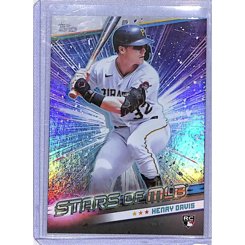 2024 Topps Series One Stars of MLB #SMLB-27 Henry Davis NM-MT Pittsburgh Pirates - Baseball Card Single