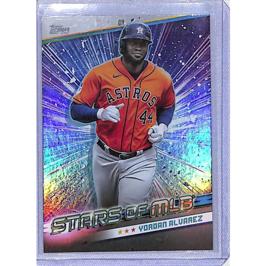 2024 Topps Series One Stars of MLB #SMLB-8 Yordan Alvarez NM-MT Houston Astros - Baseball Card Single