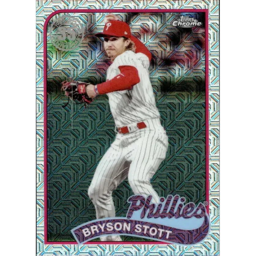 2024 Topps Series Two Silver Packs Mojo Refractor #2T89C-17 Bryson Stott NM-MT Philadelphia Phillies Baseball Card