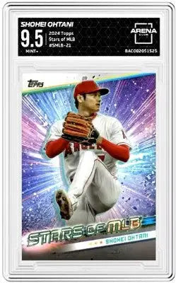 Graded Shohei Ohtani baseball card from 2024 Topps Shohei Ohtani series