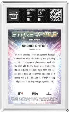 2024 Topps Shohei Ohtani #SMLB-21 Stars of MLB Baseball AC 9