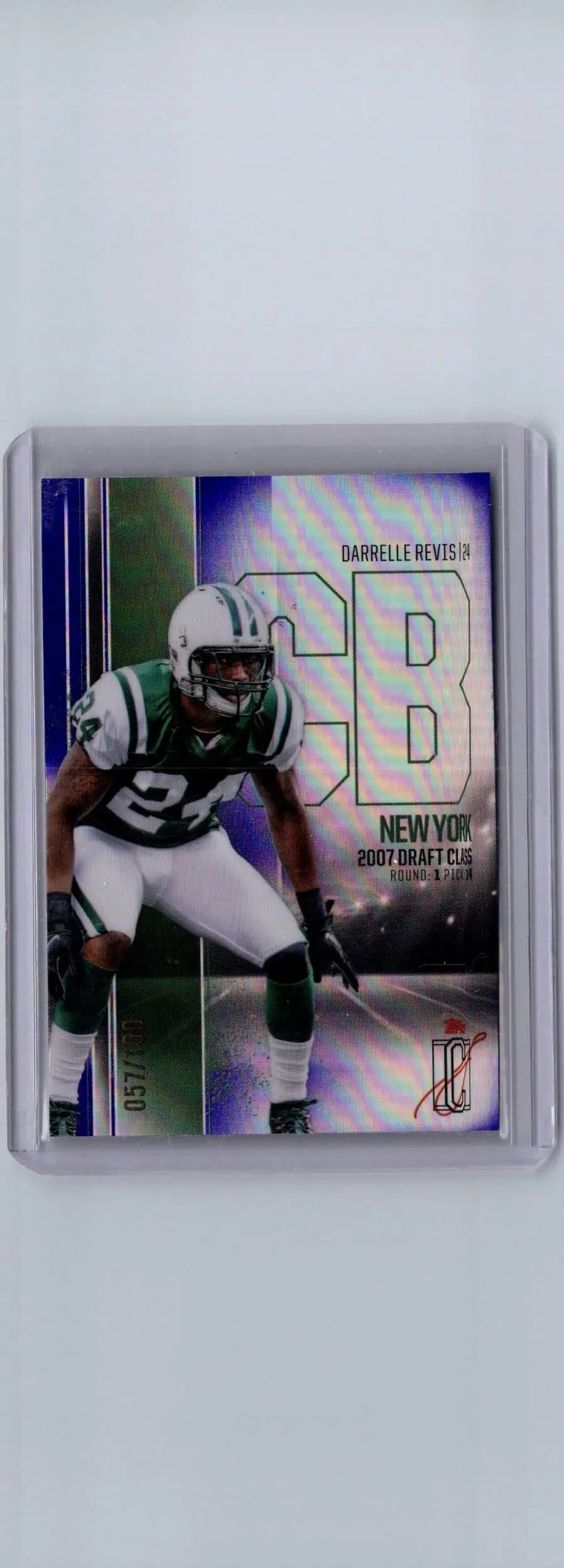 2024 Topps Signature Class #38 Darrelle Revis - Football Card Single
