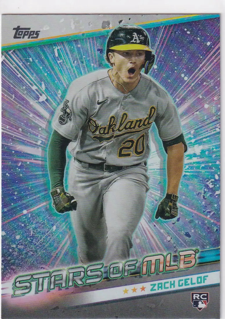 2024 TOPPS #SMLB-60 ZACH GELOF STARS OF THE MLB- OAKLAND ATHLETICS