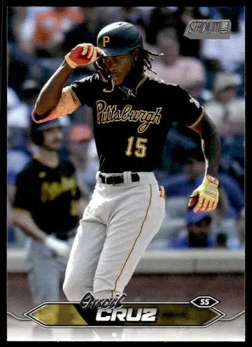 Original gloss 2024 Topps Stadium Club Oneil Cruz baseball card Pirates NM-MT