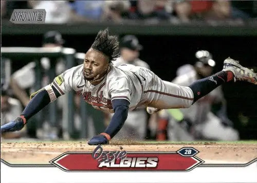 2024 Topps Stadium Club #64 Ozzie Albies NM-MT Braves ID:75252 - Baseball Card Single