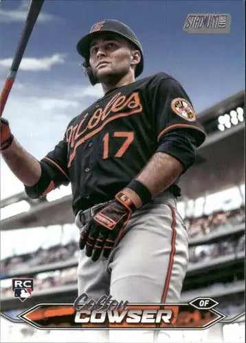 2024 Topps Stadium Club Colton Cowser rookie baseball card Orioles NM-MT ID 75255