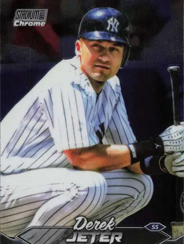 2024 Topps Stadium Club Chrome #187 Derek Jeter NM-MT Yankees ID:76434 - Baseball Card Single