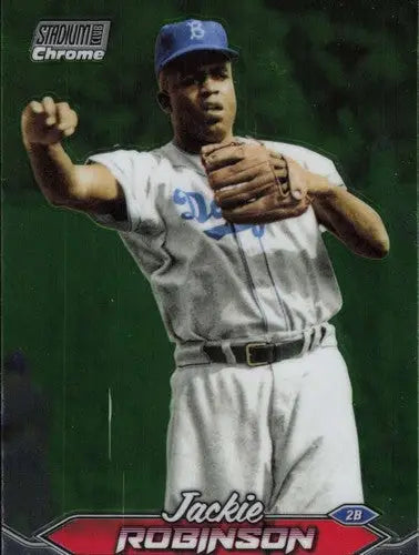 2024 Topps Stadium Club Chrome #28 Jackie Robinson NM-MT Dodgers ID:76430 - Baseball Card Single
