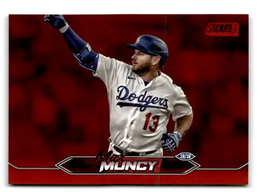 2024 Topps Stadium Club Red Foil Max Muncy Dodgers baseball card NM-MT