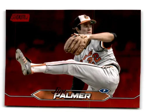 2024 Topps Stadium Club Red Foil #43 Jim Palmer NM Near Mint Orioles ID:75220 - Baseball Card Single