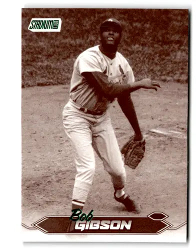 2024 Topps Stadium Club Sepia #202 Bob Gibson NM-MT ID:76838 - Baseball Card Single