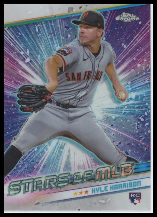 2024 Topps - Stars of MLB Chrome Kyle Harrison CSMLB-53 San Francisco Giants NM - Baseball Card Single