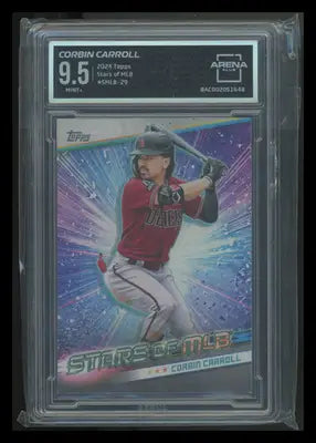 2024 Topps Stars of MLB Corbin Carroll #SMLB-29 Baseball Arena Club 9.5 - Baseball Card Single