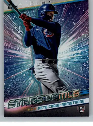 2024 Topps Stars of MLB Pete Crow-Armstrong baseball card with original gloss