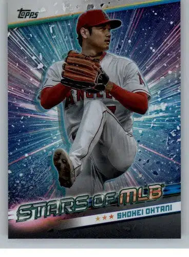 2024 Topps Stars of MLB #SMLB-21 Shohei Ohtani NM-MT Angels ID:71088 - Baseball Card Single