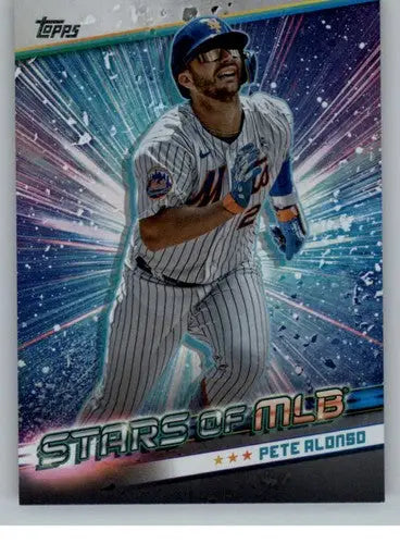 2024 Topps Stars of MLB #SMLB-24 Pete Alonso NM-MT Mets ID:68700 - Baseball Card Single
