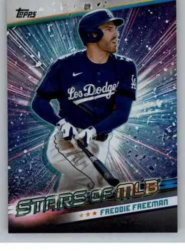 2024 Topps Stars of MLB #SMLB-26 Freddie Freeman NM-MT Dodgers ID:68797 - Baseball Card Single