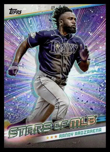 2024 Topps Stars of MLB #SMLB-52 Randy Arozarena NM-MT Rays ID:74148 - Baseball Card Single