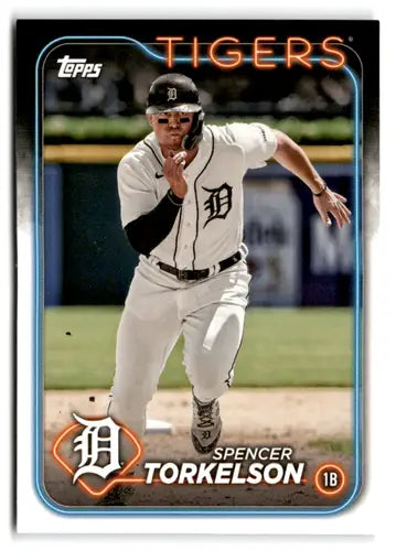 2024 Topps Team Sets Detroit Tigers #DET-1 Spencer Torkelson NM-MT Tige ID:81174 - Baseball Card Single