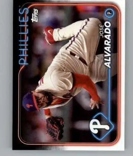 2024 Topps Team Sets Philadelphia Phillies #PHI-16 Jose Alvarado NM-MT ID:78759 - Baseball Card Single