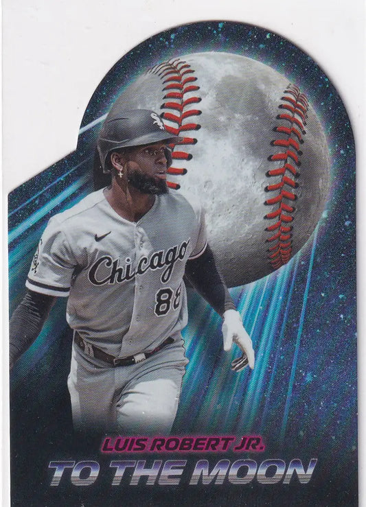 2024 TOPPS #TM-39 LUIS ROBERT TO THE MOON DIE CUT- CHICAGO WHITE SOX - Baseball Card Single